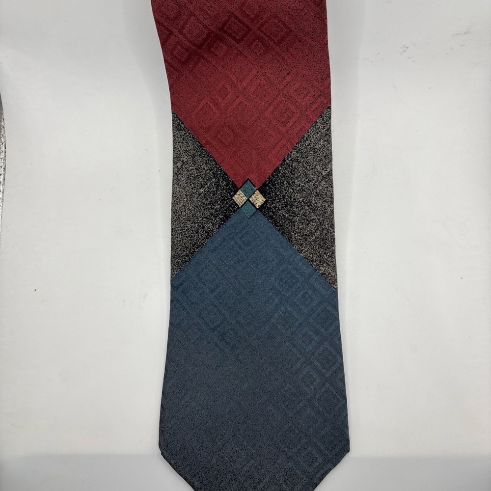 Classic Red and Blue Men's Tie
